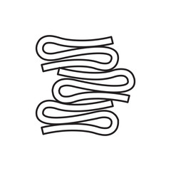 towels icon illustration