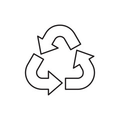 recycle icon illustration