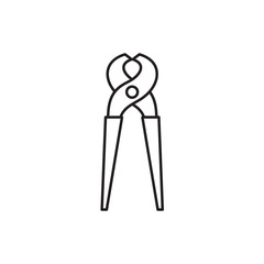 pliers icon illustration