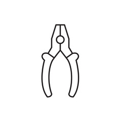 pliers icon illustration