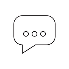 chat icon illustration