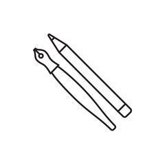 pen icon illustration