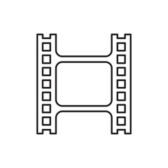 movie tape icon illustration