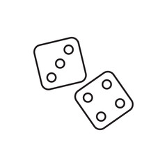 dice icon illustration