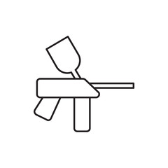 paintball icon illustration
