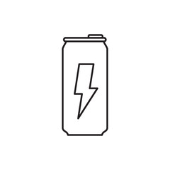 protein powder icon illustration