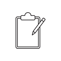 clipboard icon illustration
