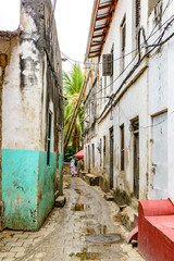 Fototapeta na wymiar Stone Town in Zanzibar, Tanzania.