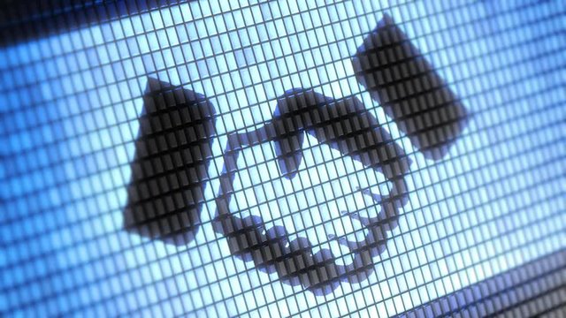 Partnership icon on the Screen. 4K Resolution. Encoder Prores 4444. Great Quality. Looping.