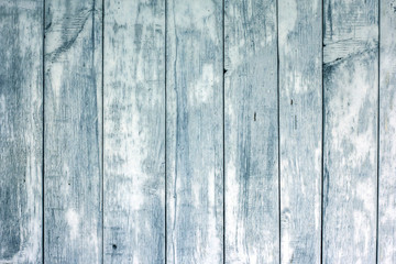 Blue wood planks background 