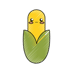 kawaii vegetables design concept