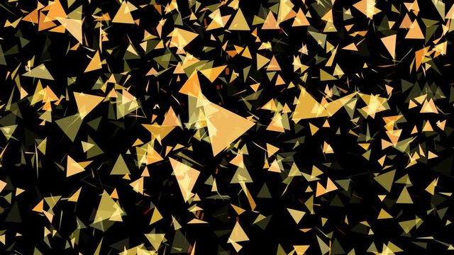 many flying triangle backgrounds
