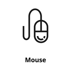 Mouse thin line icon