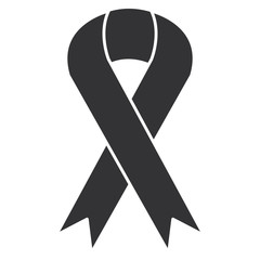 ribbon campaign isolated icon vector illustration design