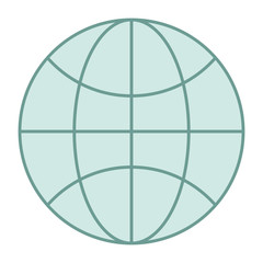 sphere planet isolated icon vector illustration design