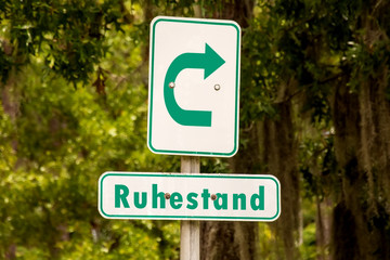 Schild 273 - Ruhestand