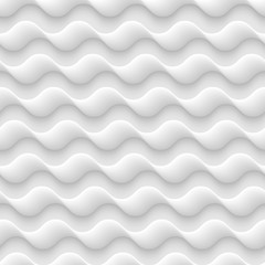 White seamless texture,pattern of abstract waves