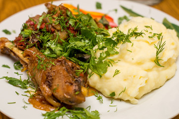 Georgian dish Chahokhbili