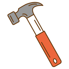 hammer tool isolated icon vector illustration design