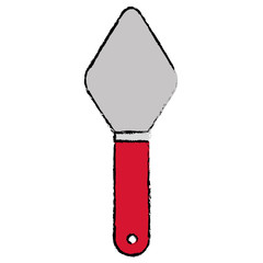 spatula tool isolated icon vector illustration design