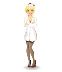 Sexy doctor (girl nurse)
