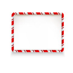 Holiday stripe frame-01
