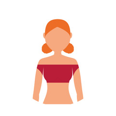 avatar woman icon image