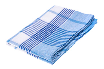 Napkins and kitchen towels of different colors