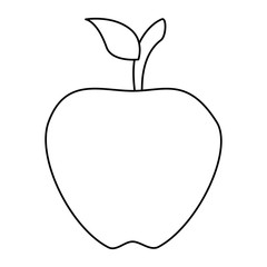 apple fresh isoloated icon vector illustration design