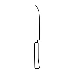 knife cutlery tool icon vector illustration design