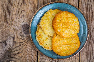 Fried potato pancakes