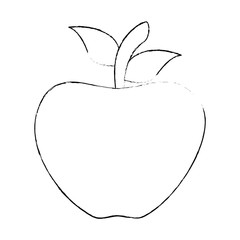 apple fresh isoloated icon vector illustration design