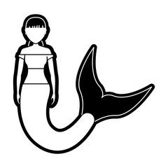 cute mermaid icon image