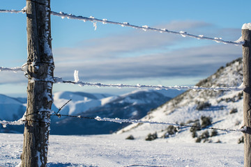 El frio de la montaña