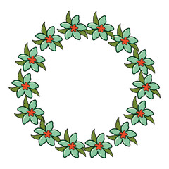 beautiful tropical flowers design 