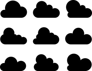 Cloud Icon Design Clean
