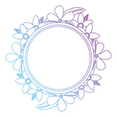 beautiful tropical flowers design 