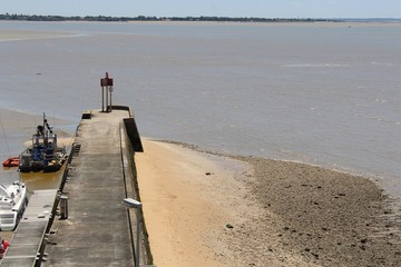 Jetée près d'Arcachon