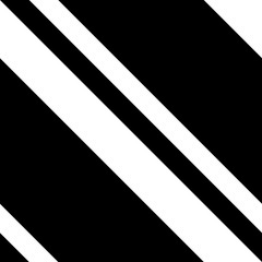 Black and White Diagonal Striped Seamless Pattern