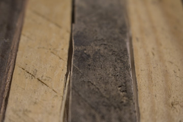 Close Up Abstract View of Wood Planks Background