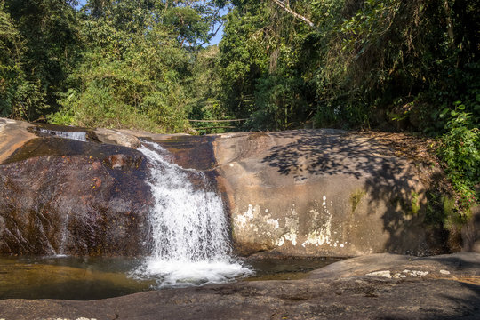 Cachoeira da Toca Waterfall - Ilhabela, Sao Paulo, Brazil