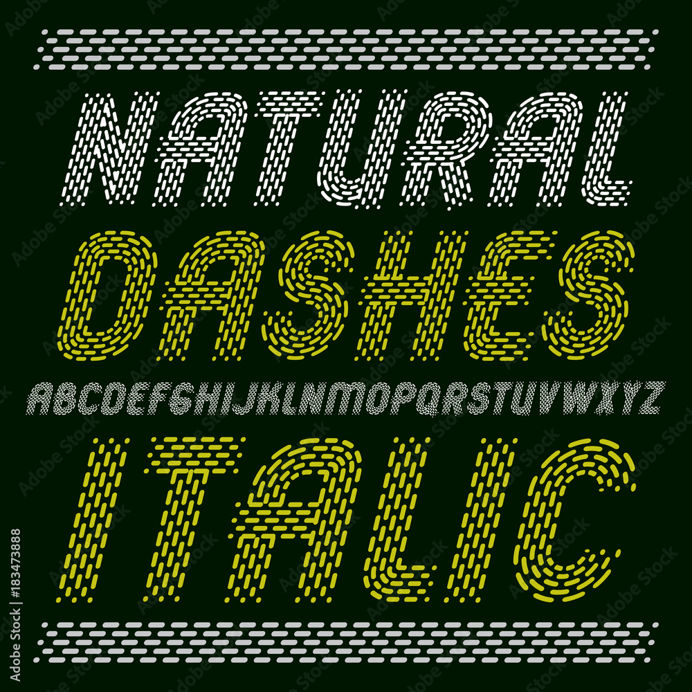 Poster vector elegant upper case english alphabet letters collection. rounded bold italic retro font, types