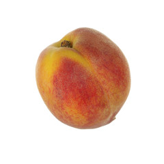 peach isolated on white