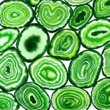 Green Agate Pattern