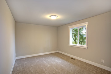 New construction home interior. Empty room
