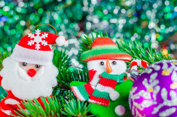 Christmas background, New Year