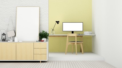 3D Rendering Interior minimal living room and wall decorate  3dapartmentbackgroundbrickcafechaircoffeecolorcomfortablecondominiumdecoratedecorationdecorativedesignfloorflowerpotfrontfurniturehomehotel