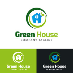 Green House Logo (Business Logo Idea)