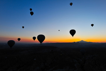 Turchia. Cappadocia. Volo in Mongolfiera.