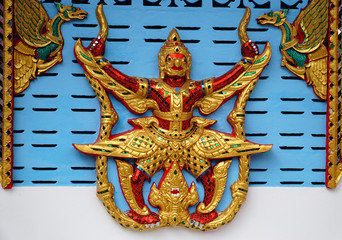 Garuda in temple Thailand call  Krut